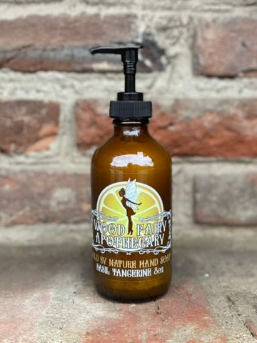 Basil Tangerine Hand Soap - 8 oz - Sunshine in a Bottle