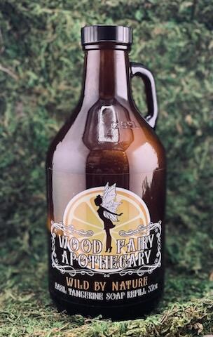 Basil Tangerine Soap Refill - 32 oz - Sunshine in a Bottle