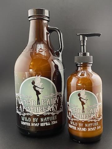 Winter Hand Soap - 8 oz - Deep Forest Blend